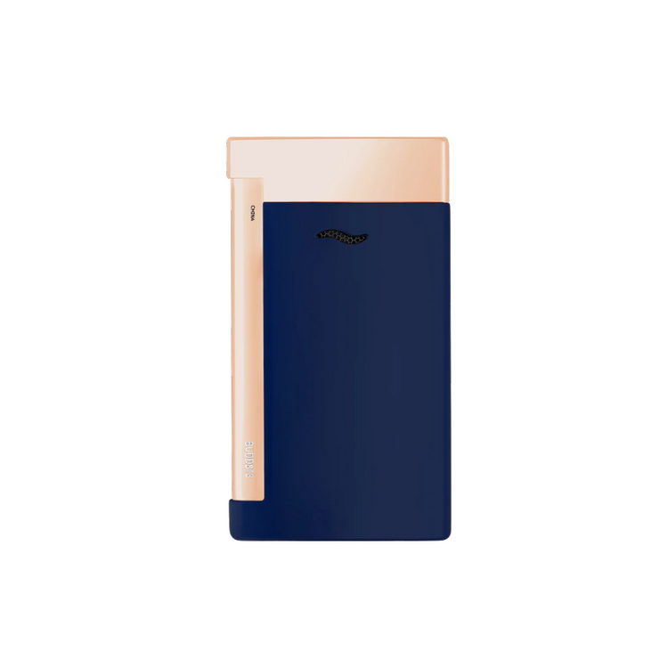 S.T. Dupont Slim 7 - Navy & Rose Gold