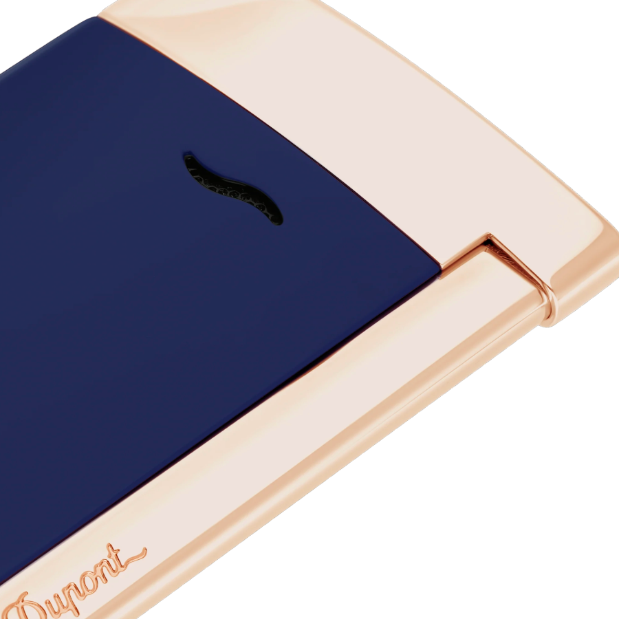 S.T. Dupont Slim 7 - Navy & Rose Gold