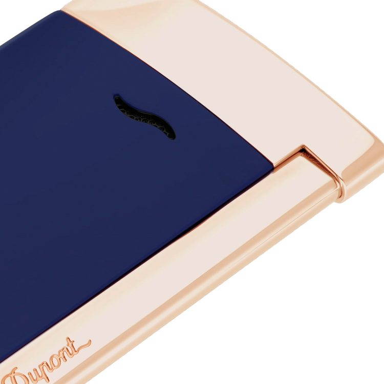 S.T. Dupont Slim 7 - Navy & Rose Gold