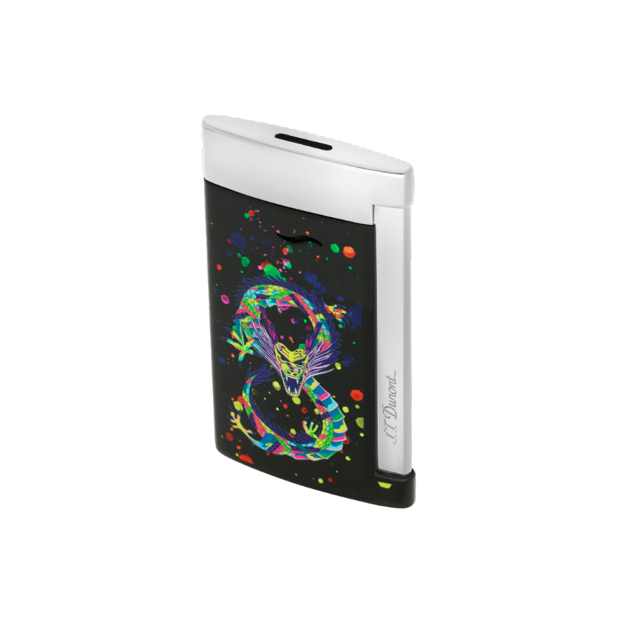 S.T. Dupont Slim 7 Dragon - Black